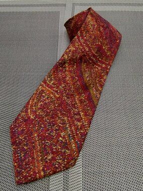 Brioni Abstract Silk Tie